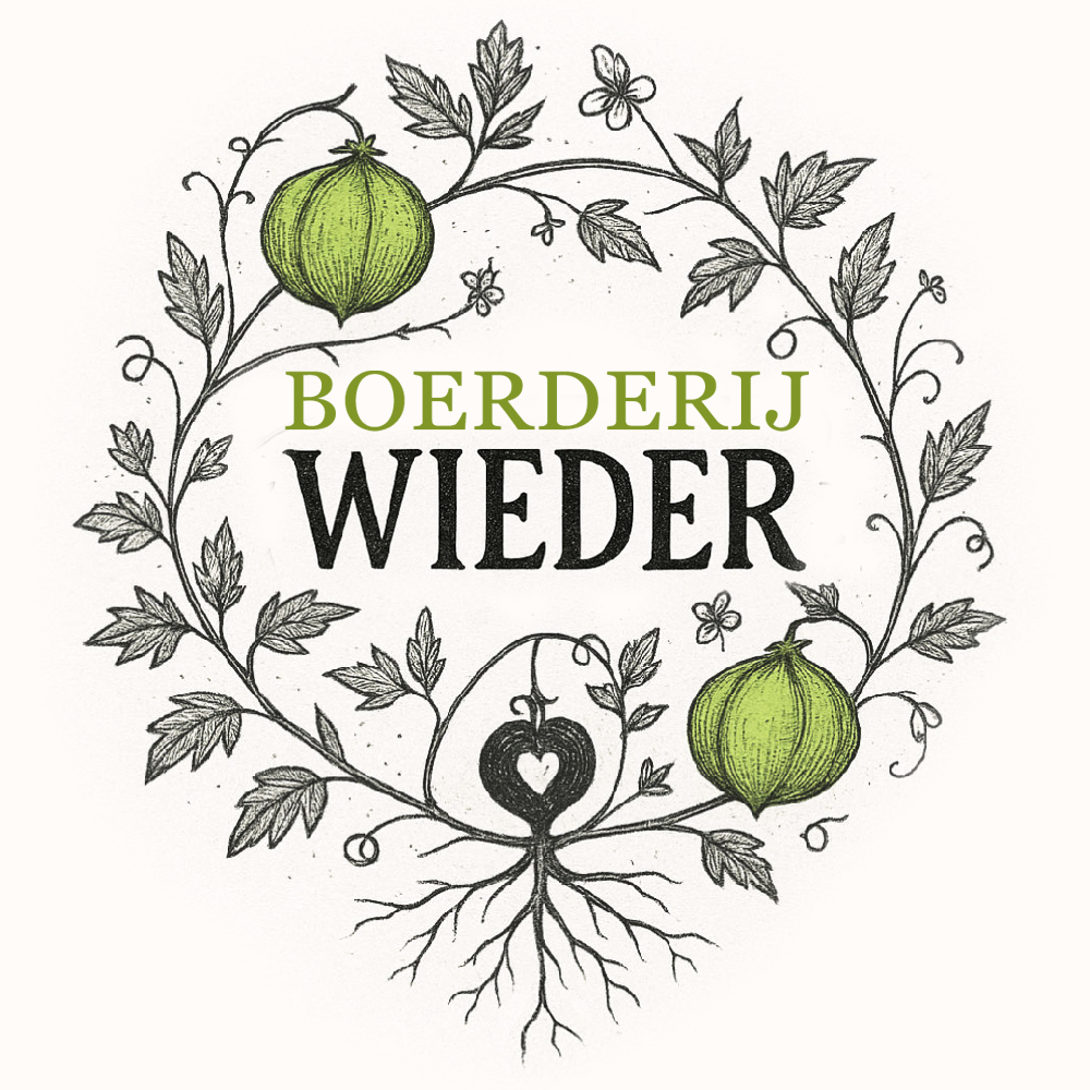 Illustratie Boerderij Wieder